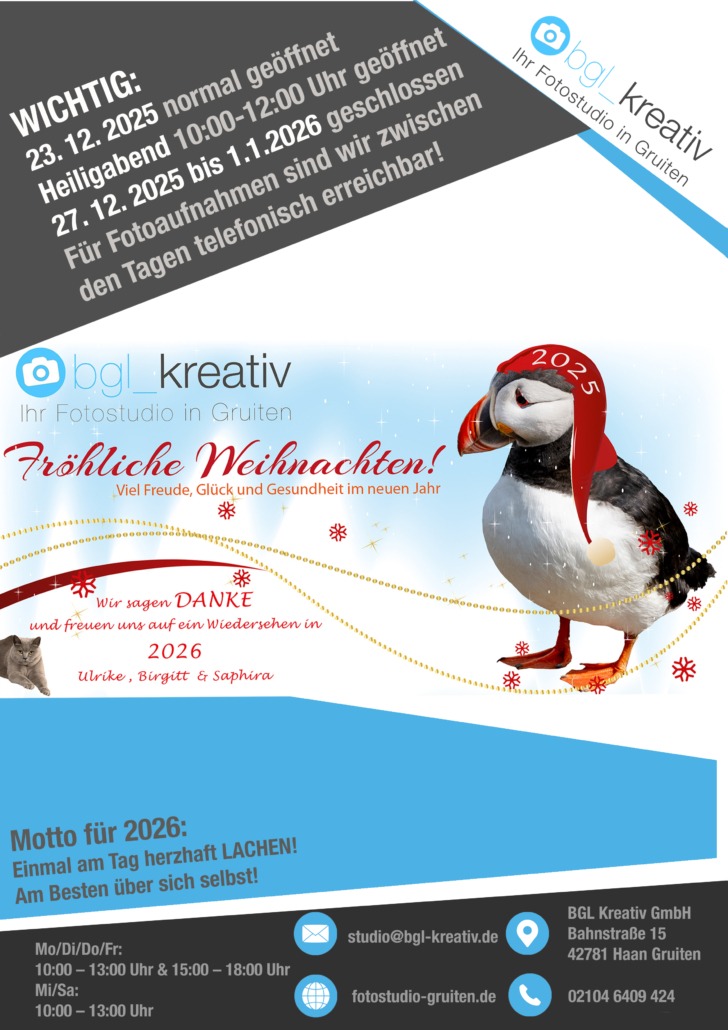 Weihnachten 2025 und neues Jahr 2026